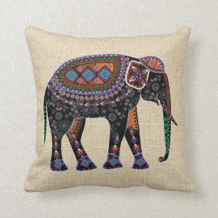 Elephant Throw Pillow