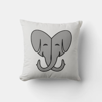 Elephant Throw Pillow