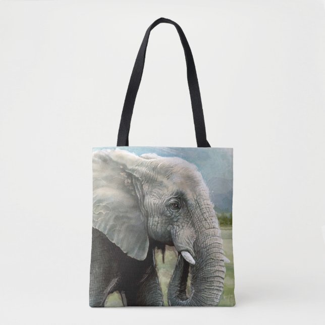 Elephant Tote Bag (Front)