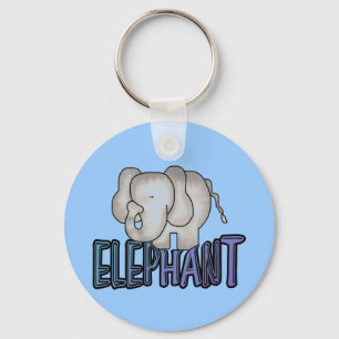 Elephant Tshirts and Gifts Keychain
