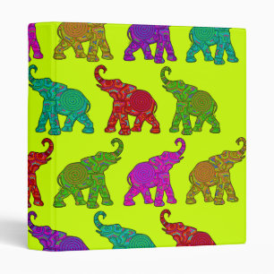 Elephant Walk pattern tiles design Binder