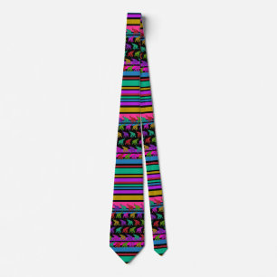 Elephant Walk & Stripes Pattern + your ideas Tie