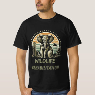 Elephant Wildlife - Wildlife Rehabilitation T-Shirt