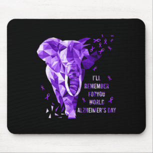 Elephant Will Remember For You World Heimerheimer Mouse Pad