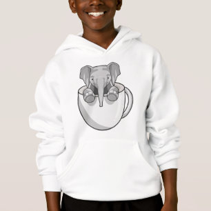 Elephant with Cup