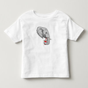 Elephant with Drink Toddler T-shirt