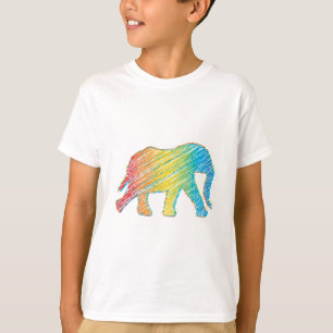 Elephant with Lines T-Shirt