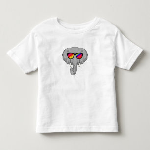 Elephant with Sunglasses Toddler T-shirt