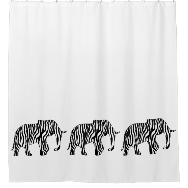 Elephant with Zebra Stripes + your ideas (Front)
