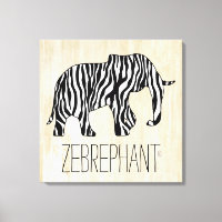 Elephant with Zebra Stripes + your ideas