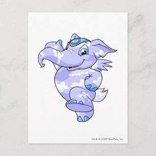 Elephante Cloud Postcard