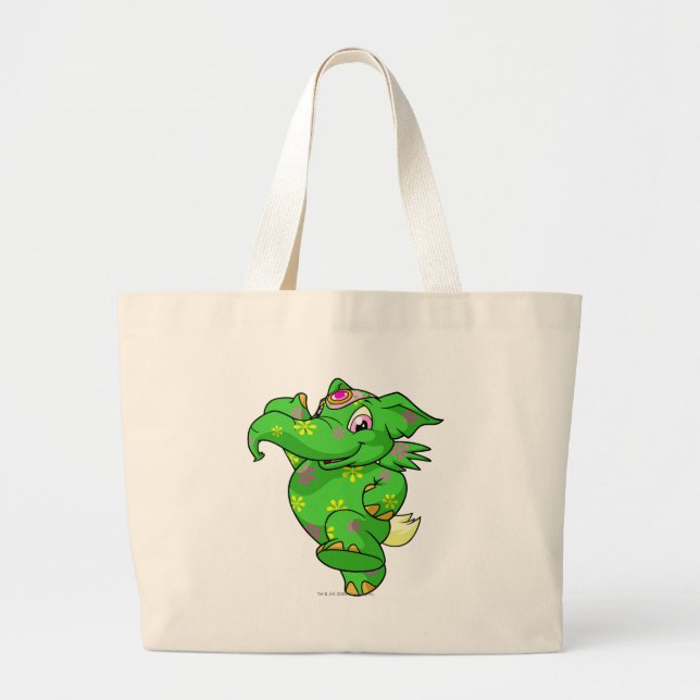 Elephante Disco Large Tote Bag (Front)
