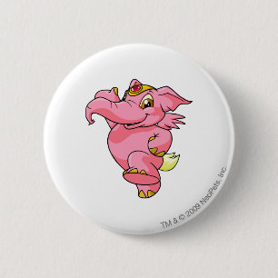 Elephante Pink 2 Inch Round Button