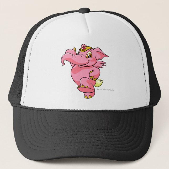 Elephante Pink Trucker Hat (Front)
