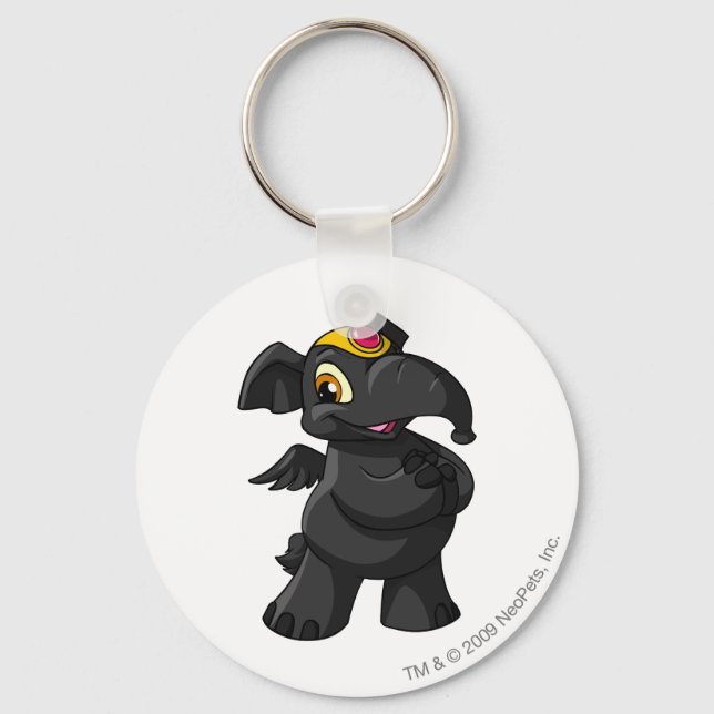 Elephante Shadow Keychain (Front)