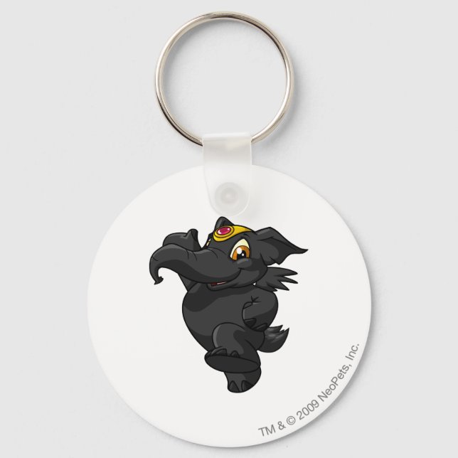 Elephante Shadow Keychain (Front)