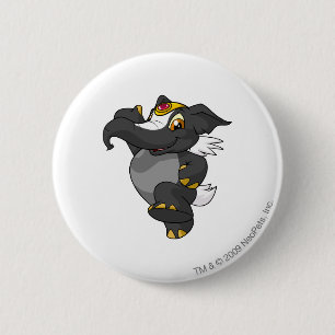 Elephante Skunk 2 Inch Round Button