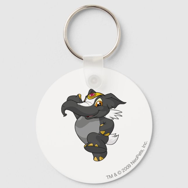 Elephante Skunk Keychain (Front)