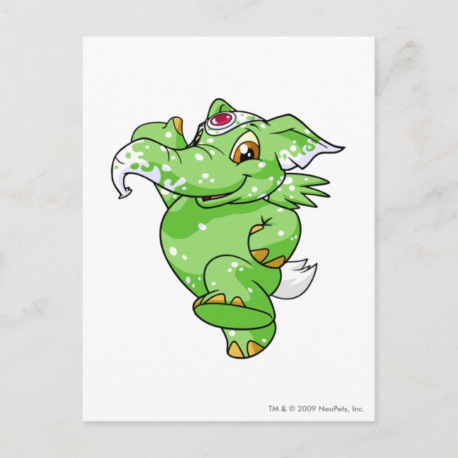 Elephante Speckled Postcard (Front)