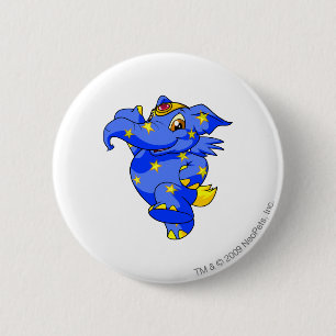 Elephante Starry 2 Inch Round Button