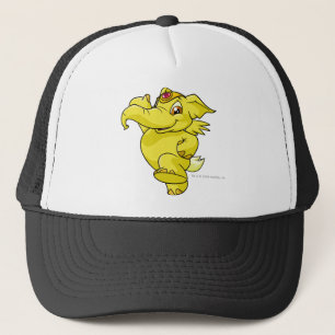 Elephante Yellow Trucker Hat
