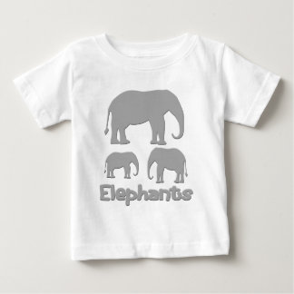 Elephants Baby T-Shirt