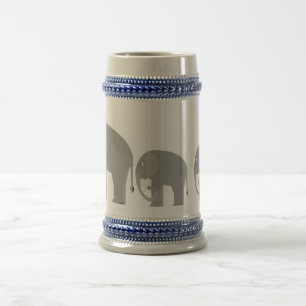 Elephants Beer Stein