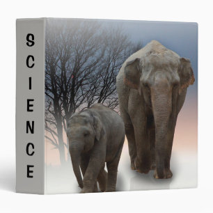 Elephants Binder