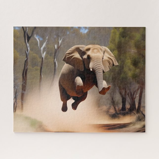 Elephants Can Jump, Jigsaw Puzzle (Horizontal)