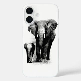 Elephants iPhone 16 Case