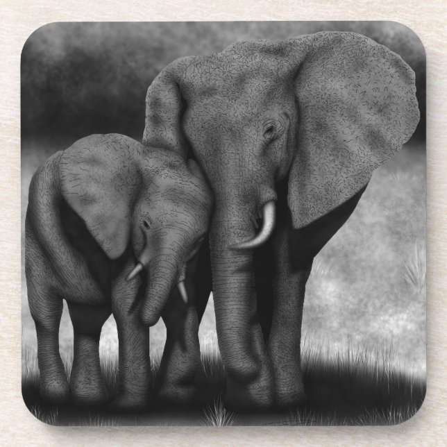 Elephants Coaster (Front)