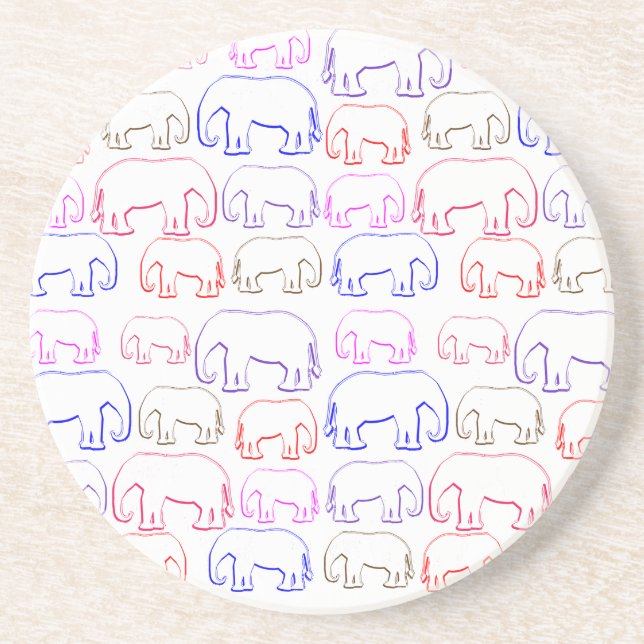 elephants coaster (Front)