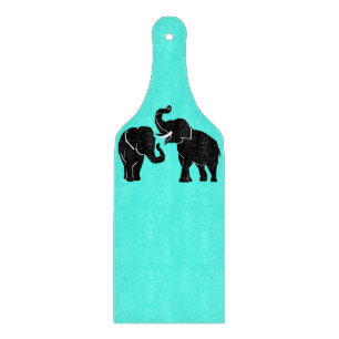Elephants Cutting Board