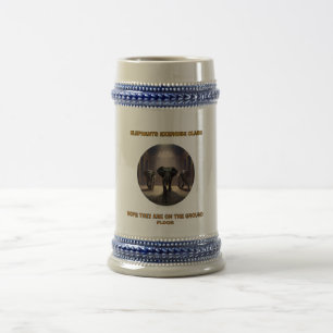 Elephants Dance Class Beer Stein
