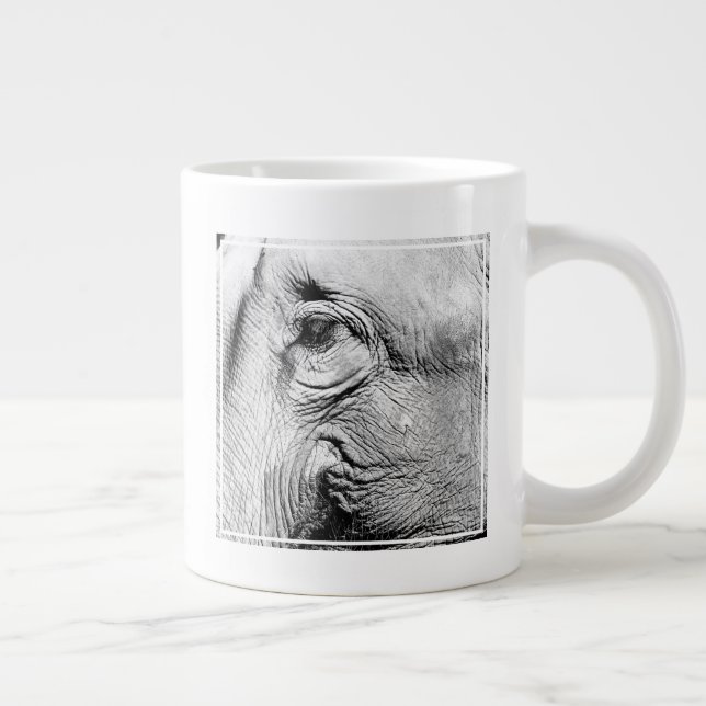 Elephants Eye, 2017 Large Coffee Mug (Right)