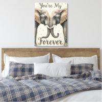 Elephants in Love Forever Art
