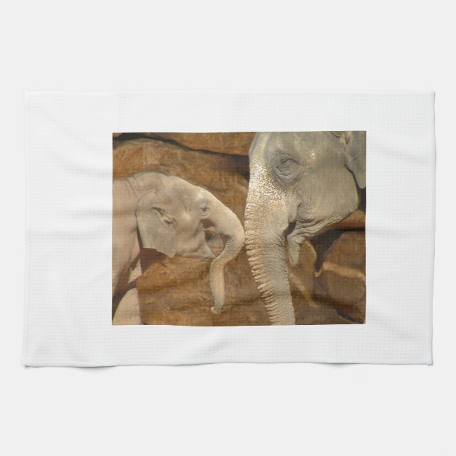 ELEPHANTS KITCHEN TOWEL (Horizontal)
