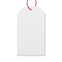 éléphants mehndi doux étiquettes cadeaux, corail e