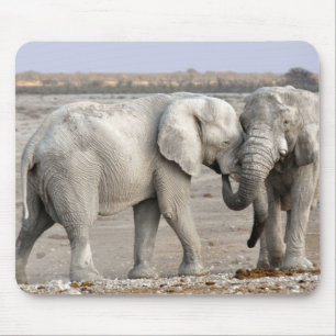 Elephants Mouse Pad