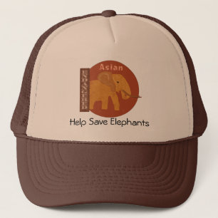 Elephants Need Our Help Trucker Hat
