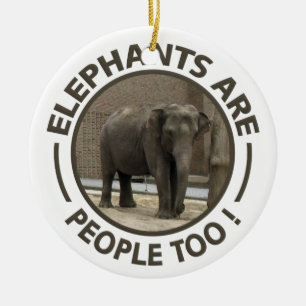 ELEPHANTS ornament - customize