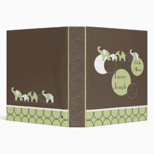 Elephant's Photo Album in Green Binder