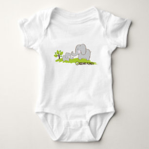 Elephants Planète Organique Enfants T-shirts
