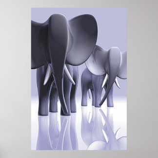 Elephants! Poster