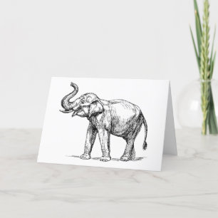 Elephants Rule Card