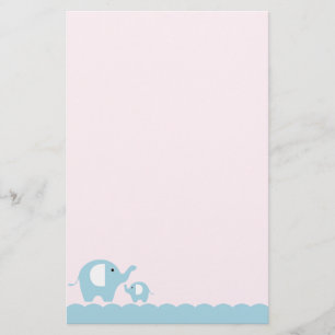 Elephants Stationery