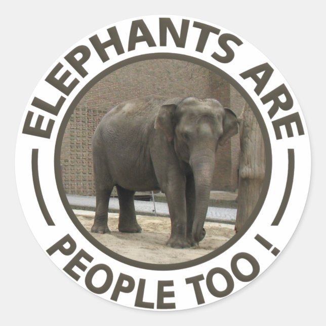 ELEPHANTS stickers (Front)