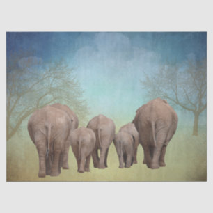Elephants Tissue Paper