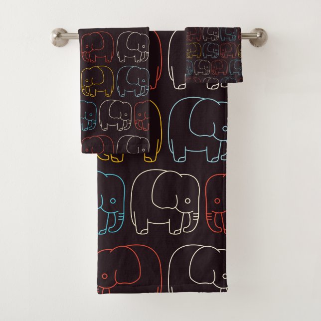 éléphants vintages (En situation)