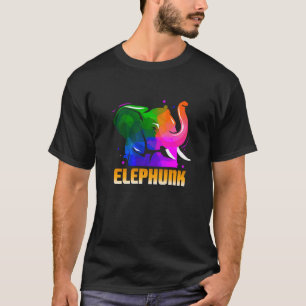 ELEPHUNK Awesome Retro Punk Present T-Shirt